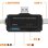 Lector de tarjetas LinQ 7 en 1 USB 3.0 microSD/SD USB-A/USB-C