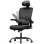 Chaise de bureau ergonomique Naspaluro avec accoudoirs rabattables et support lombaire