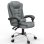 Chaise de Bureau Ergonomique Naspaluro avec Dossier Réglable et Pivotante 360° Noir-gris