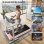 Cinta de correr HomeFitnessCode Walking Pad plegable 2,5 HP motor sin escobillas