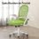 Chaise de bureau Naspaluro ergonomique réglable en hauteur vert