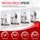 Cinta de correr plegable HomeFitnessCode 1-12 km/h 12 programas Bluetooth