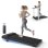 Cinta de correr HomeFitnessCode 4 en 1 7% inclinación 2,5 CV velocidad 1-8 km/h 130 kg