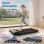 Cinta de correr HomeFitnessCode 4 en 1 7% inclinación 2,5 CV velocidad 1-8 km/h 130 kg