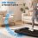 Cinta de correr HomeFitnessCode 4 en 1 7% inclinación 2,5 CV velocidad 1-8 km/h 130 kg
