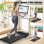 Cinta de Correr HomeFitnessCode Multifunción Inclinación 7% Velocidad 1-8 km/h Mando a Distancia