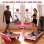Cinta de correr HomeFitnessCode motorizada 2,5 HP velocidad 10 km/h rosa