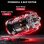 Cinta de correr HomeFitnessCode 4 en 1 2,5 HP Pantalla LED Mando a Distancia Negro