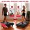 Cinta de correr HomeFitnessCode 4 en 1 2,5 HP Pantalla LED Mando a Distancia Negro