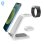3-in-1 Ladestation Dam Electronics 15W Qi für 2 Smartphones, Apple Watch