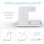 Drahtlose Ladestation 3-in-1 Dam Electronics Qi 15W