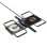 Base de carga inalámbrica triple Dam Electronics 15W Qi MagSafe y Apple Watch