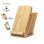 Porta penne multifunzionale Caricatore wireless 5W Nature Bamboo 4 Porte USB 2.0