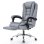 Chaise de bureau Naspaluro ergonomique en cuir PU avec repose-pieds