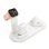 4-in-1 Ladestation mit kabelloser Qi-Ladung, drehbarer Lightning, USB-C und Micro-USB-Halterung für Apple Watch und AirPods