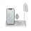 Caricatore Wireless Dam Electronics 4 in 1 con Lampada LED Flessibile