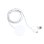 Dam Electronics Caricatore Wireless 15W MagSafe Trasparente