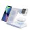 Dam Electronics Faltbare 3-in-1 Kabellose Ladestation 15W Qi Apple Watch