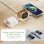 Caricatore wireless Dam Electronics J-M20 3 in 1 Magsafe pieghevole