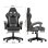 Chaise de bureau Naspaluro Ergonomique PU Cuir Repose-tete Repos-pieds