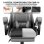 Chaise de bureau Naspaluro Ergonomique PU Cuir Repose-tete Repos-pieds