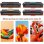 Toner-Set Amstech 067H für Canon i-SENSYS MF657Cdw 4 Farben