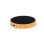 Cargador inalámbrico Dam Electronics Nature Bambú 15W con LED