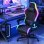 Chaise Gaming Autrucker Ergonomique RGB Repose-pieds