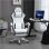 Sedia Gaming cuoio PU Autrucker con poggiapiedi retrattile