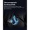 Casque Shokz OpenComm2 UC sans fil Bluetooth avec réduction de bruit, micro noir