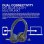 Casque JLab Audio Go Work 2nd Gen sans fil Bluetooth avec ANC et micro USB-C