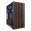 Case PC Zolyd Dynaria ATX Elegante in Legno Nero