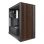 Case PC Zolyd Dynaria ATX Elegante in Legno Nero