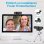 Webcam EMeet 1080p avec micro et correction de lumiere automatique
