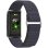 Pulsera de actividad Platyne Ona GPS negra resistente al agua con módulo integrado