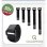 Abrazaderas de velcro Quadrios 50 unidades 20 mm x 100 mm negro