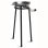 Set Briebe Mini Paellero 30 cm mit Paellera 38 cm und Stativ mit 3 Beinen
