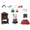 Figura Sylvanian Families 5462 Felicia Gato Tuxedo Town Girl Series 9,5 cm
