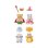 Figurine Sylvanian Families 5842 Quatre bebes costumes contes de fees