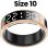 Anel inteligente Avizar Saturn Tamanho 10 Bluetooth IP68 Autonomia 5 dias Ouro