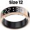 Anel inteligente Avizar Saturn Tamanho 12 Bluetooth IP68 Autonomia 5 dias Preto
