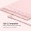 Tablet grafico Huion Inspiroy 2S Pink 8192 niveis de pressao USB-C