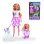 Poupée SIMBA Steffi Love Cute Walk avec trottinette et dalmatiens