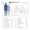 Bicicleta eletrica Touroll J2 7 Velocidades Shimano Cinzenta
