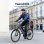 Vélo électrique Touroll J2 250W 561,6Wh 100km Shimano 7 vitesses Bleu