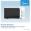 Microondes Midea MM20CF2E 20 litres Contrôle mécanique 5 niveaux cuisson