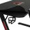 Mesa Gaming Azgenon 120 cm Noir avec gestion câbles et porte-gobelet