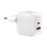 Chargeur mural INOVU ICU1A1C35WG USB-C 35W GaN compact blanc