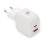 Chargeur mural INOVU ICU1A1C35WG USB-C 35W GaN compact blanc