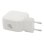 Chargeur mural INOVU ICU1A1C35WG USB-C 35W GaN compact blanc